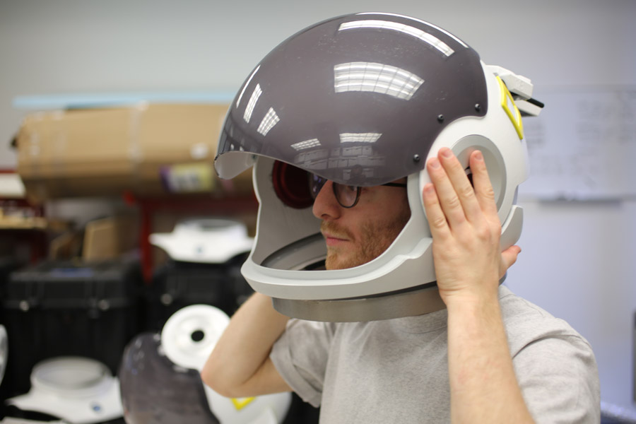 VR Helmet - Simulated Astronaut Experience