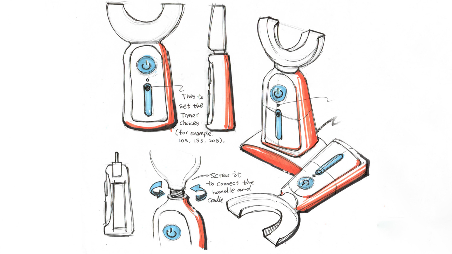 SymplyBrush - Rapid All-Teeth Cleaning Device